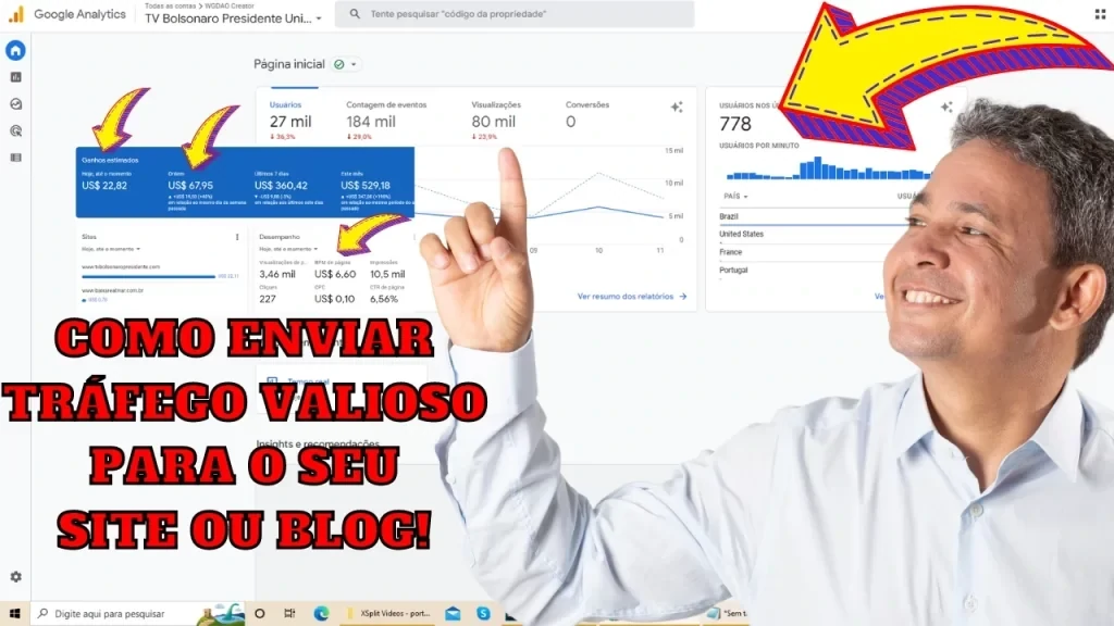 Como Enviar Tráfego Para o Site: Veja Como Enviar Tráfego Valioso Para o Seu Site ou Blog