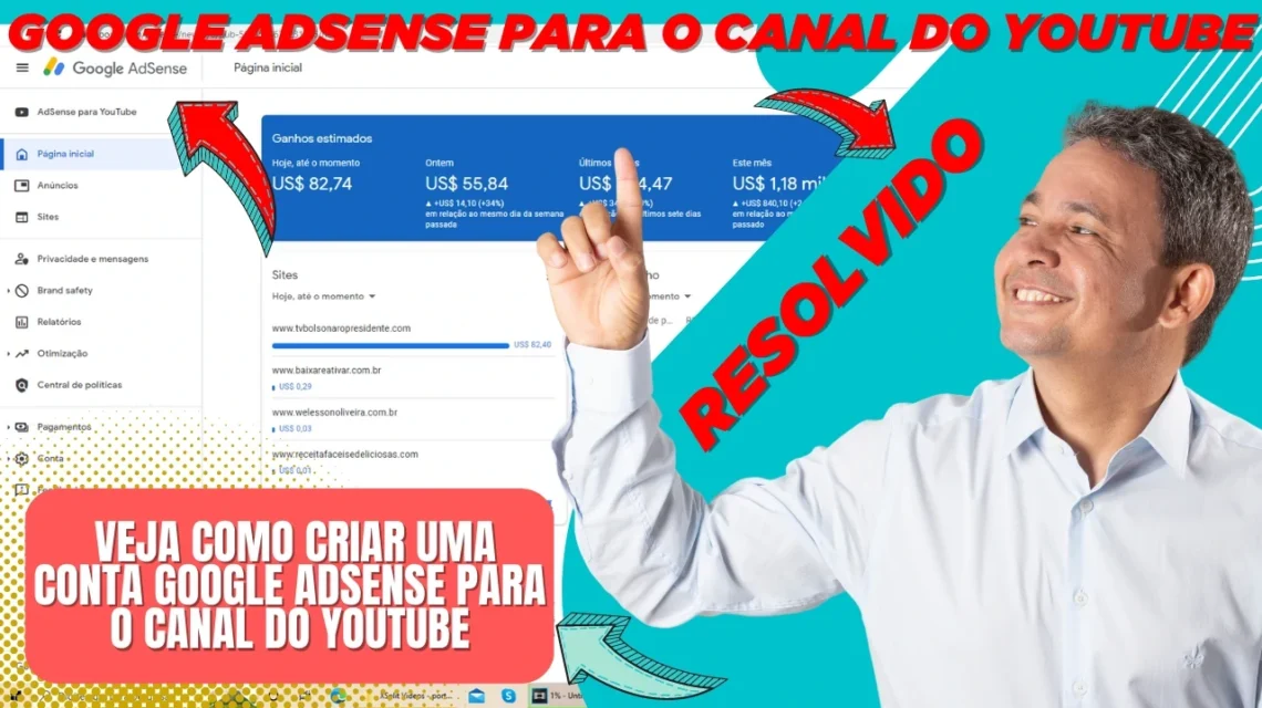 Google AdSense YouTube: Como Funciona? Veja Como Criar Uma Conta Google AdSense Para o Canal do YouTube - Confira