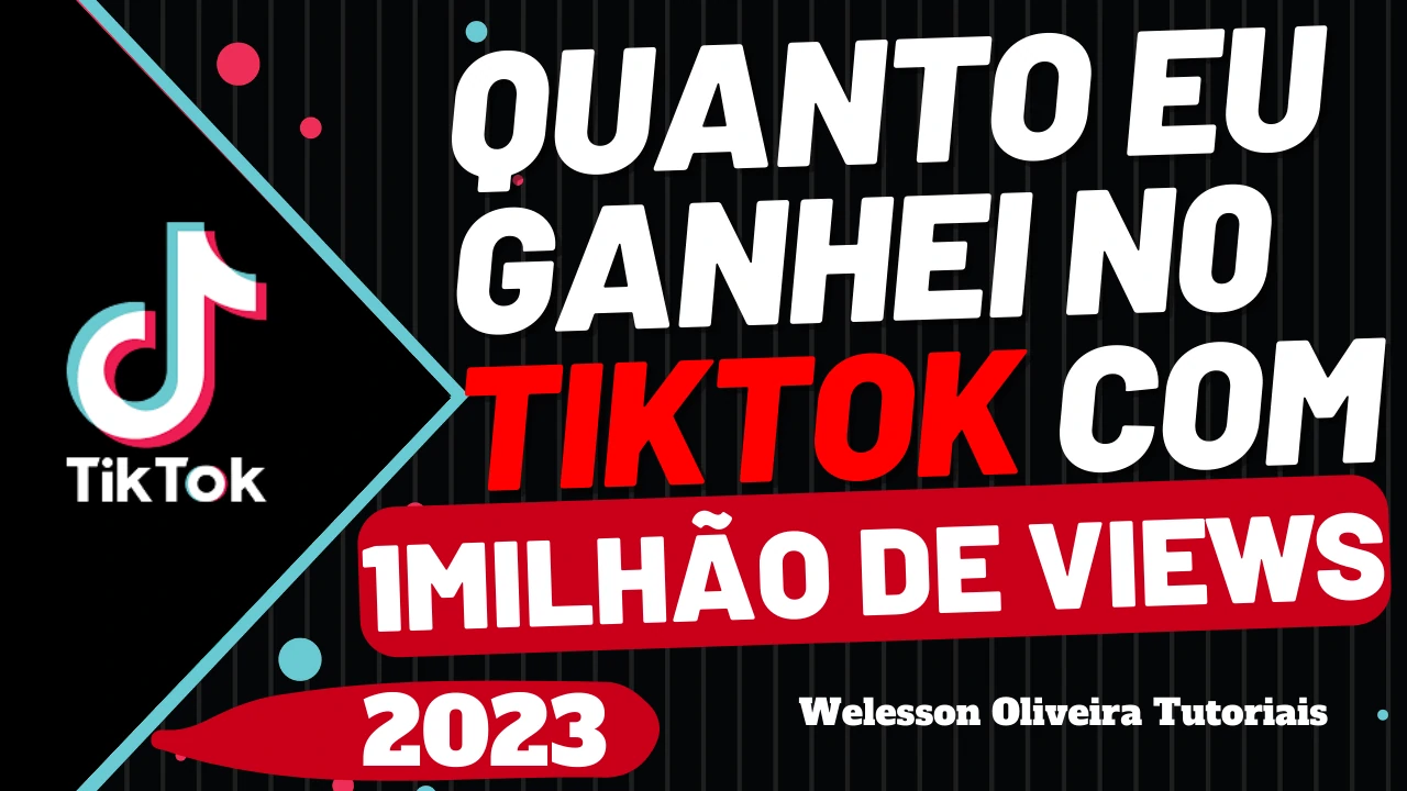 1 Milhão de Visualizações no TikTok, Quanto Eu Ganhei?