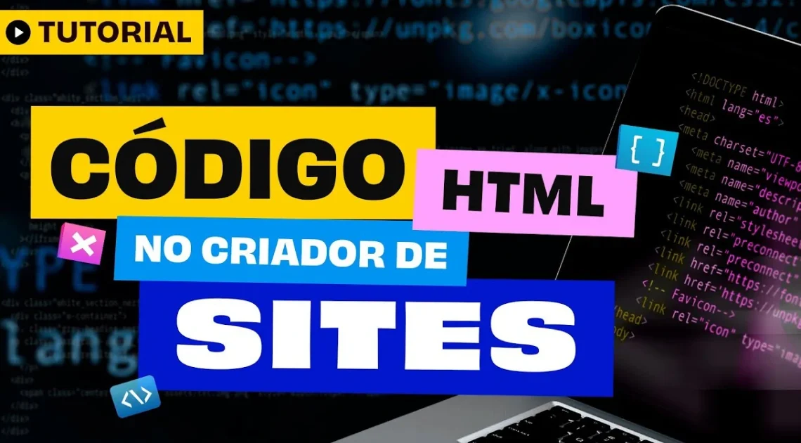 Código HTML no criador de Sites | HostGator