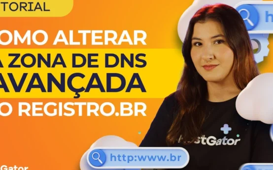 Como alterar a Zona de DNS Avançada no Registro.BR