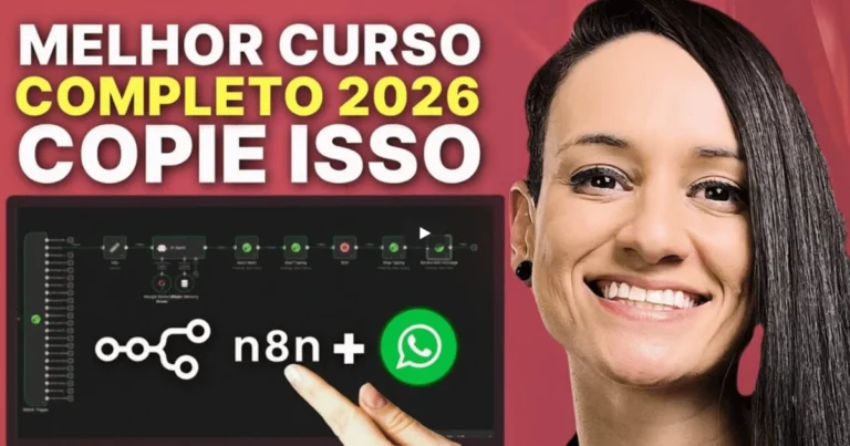 Como criar Agente de IA no WhasApp: N8N + WhatsApp GRÁTIS (Passo a Passo COMPLETO para Iniciantes)