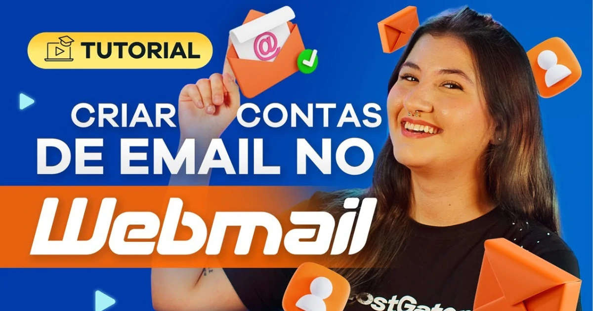 Como criar conta de e-mail no Webmail da HostGator