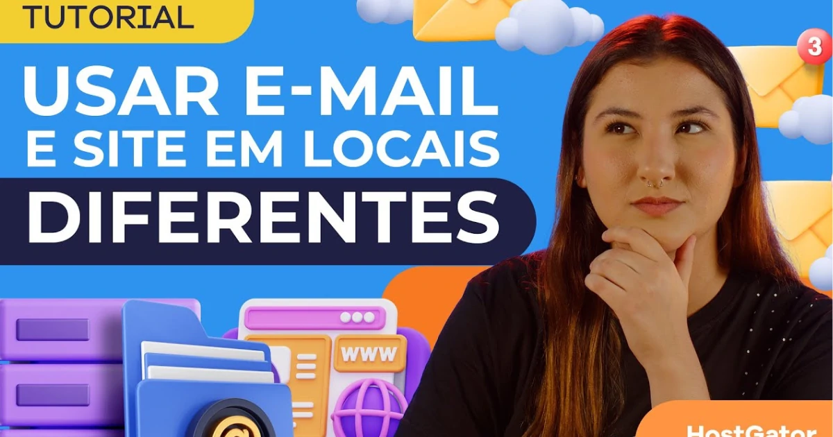 Como Usar E-mails e Site em Locais Diferentes