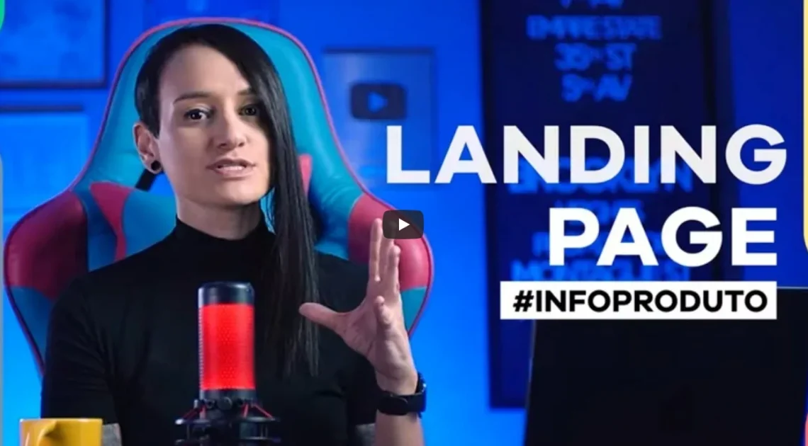 LANDING PAGE para INFOPRODUTOS com IA: Pronto em 5 minutos