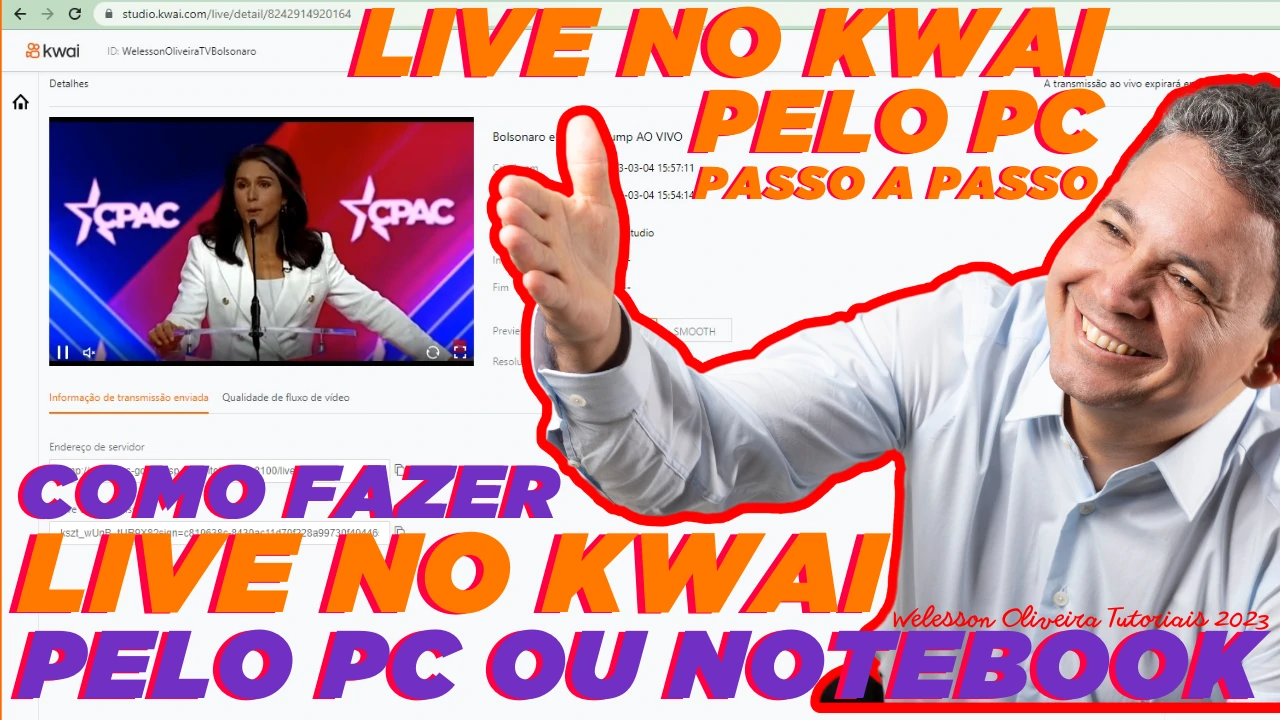 Live no Kwai Pelo PC: Veja Como Transmitir ao Vivo no Kwai Pelo Seu Computador Passo a Passo