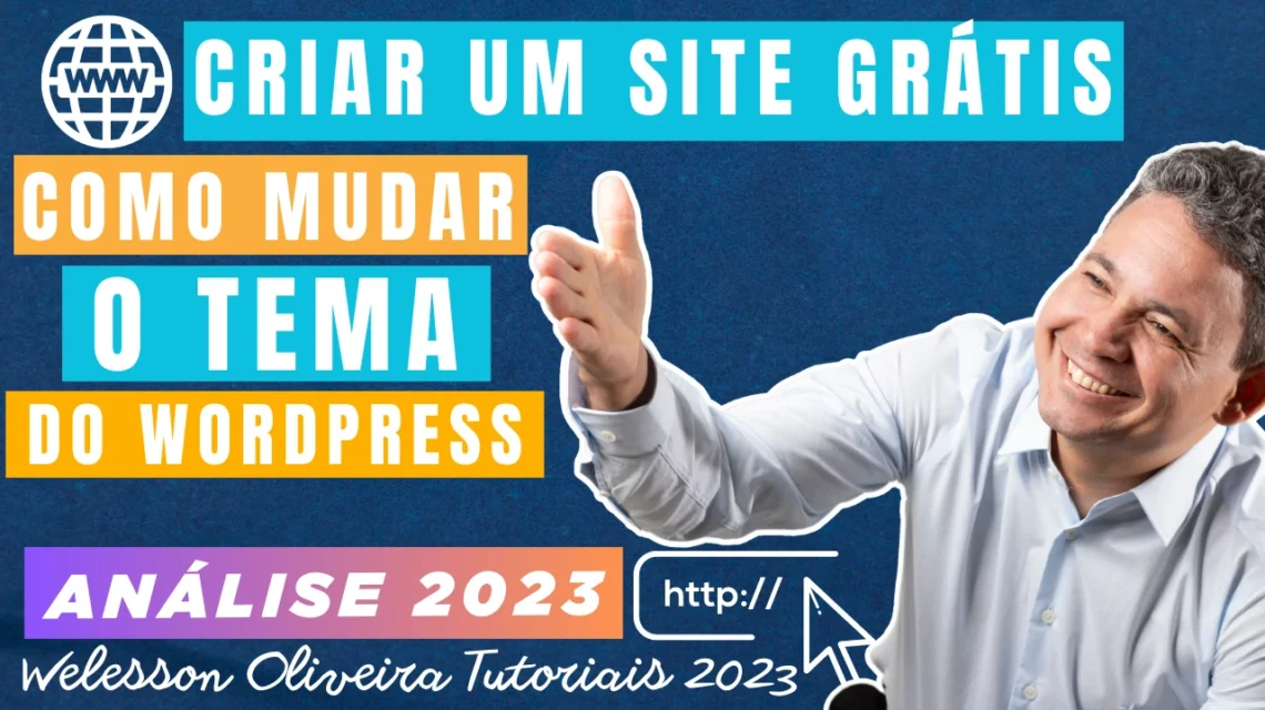 Mudar o Tema WordPress: Veja Como Mudar o Tema WordPress e Tudo Sobre Como Criar um Site Grátis