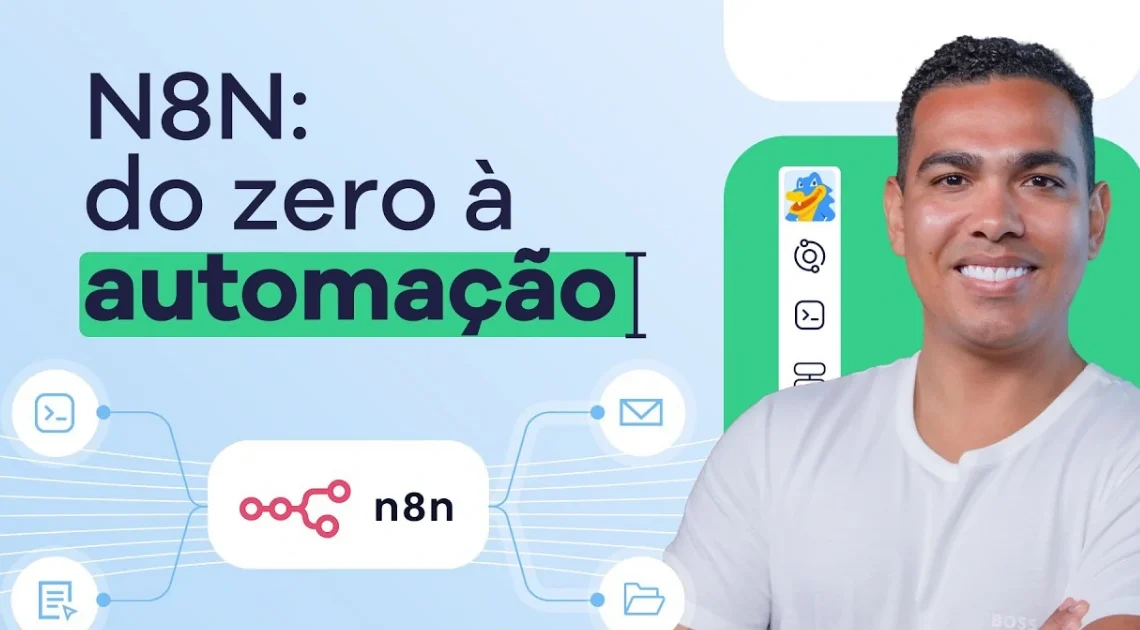 N8N do Zero à Automação: Crie um AGENTE IA do zero