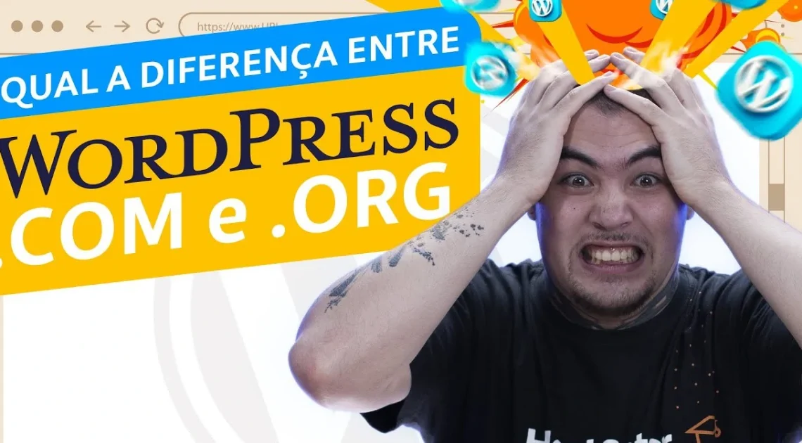 Qual a diferença entre WordPress.com e WordPress.org