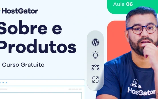 Como Criar Seção Sobre e Página de Produto no WordPress [Aula 6] | Curso Grátis 2026