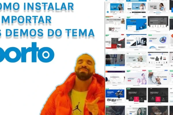 Como instalar o Tema Porto no WordPress e importar demo