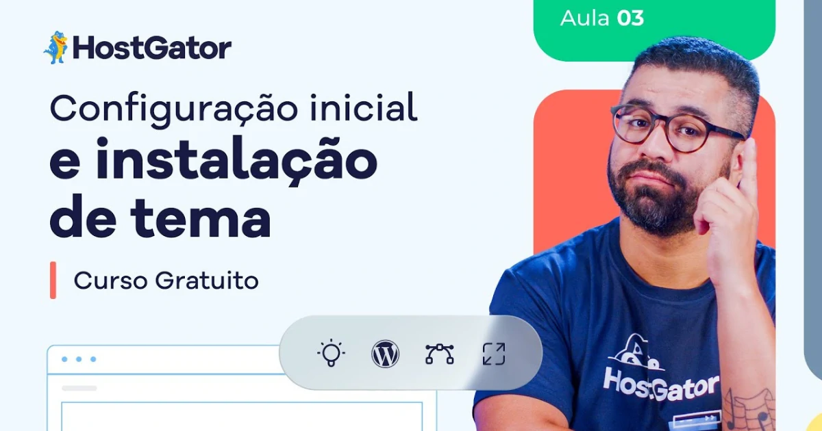 Como Instalar Tema no WordPress [Aula 3] | Curso WordPress Grátis 2026