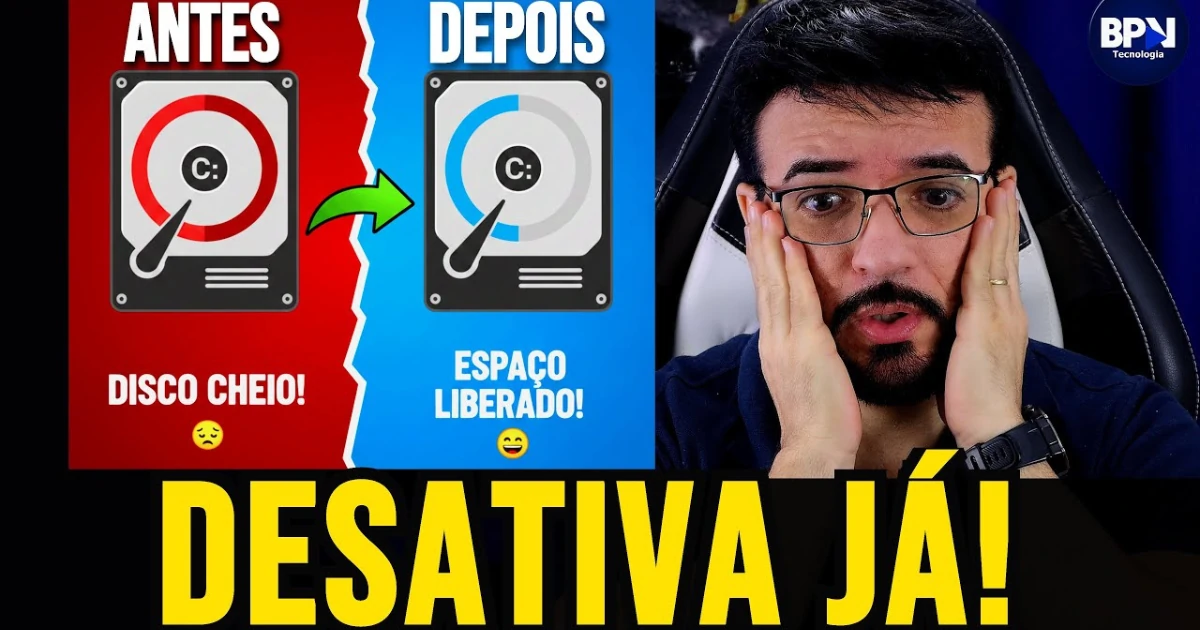 Desative AGORA esses Recursos do Windows 11 e LIBERE Muito Espaço no PC!