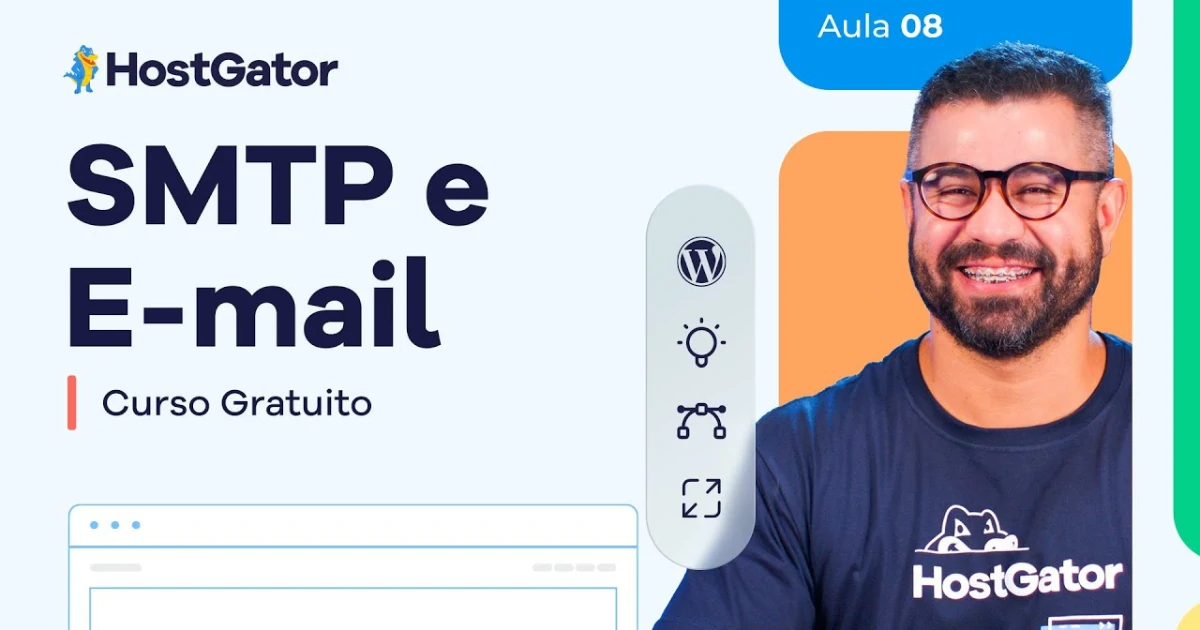 Envio de E-mail SMTP [Aula 8] - Curso WordPress Grátis 2026