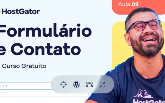 Formulário de Contato no WordPress [Aula 9] - Curso WordPress Grátis 2026