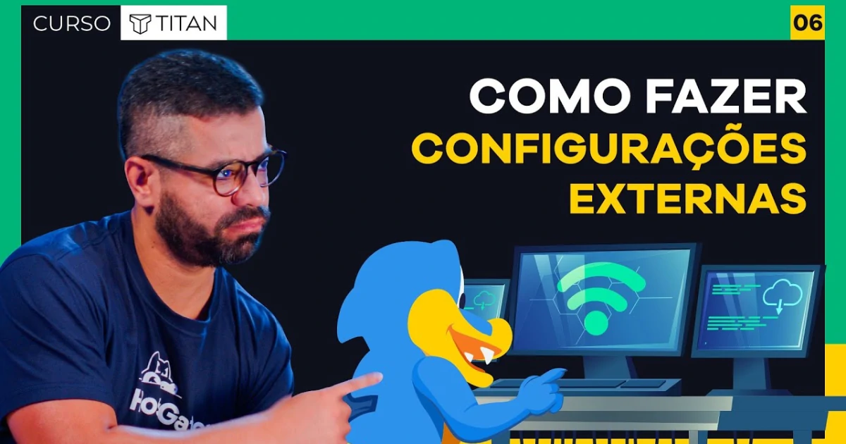 Integrando Contas de Email Externas | Aula 06 Configurações