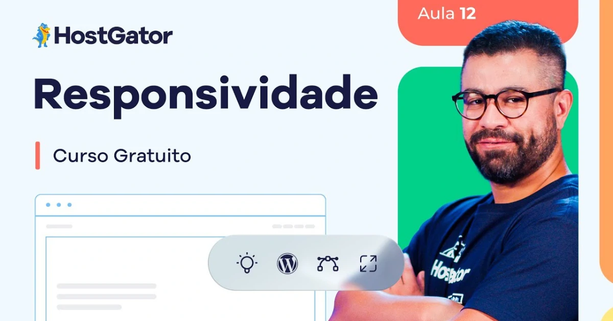 Site responsivo no WordPress [Aula 12] - Curso WordPress Grátis 2026