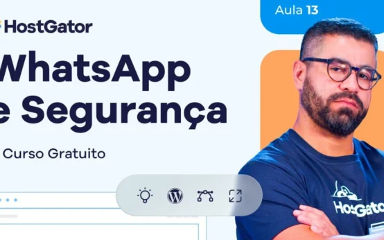 WhatsApp e Segurança no WordPress Aula 13 | Curso WordPress Grátis 2026